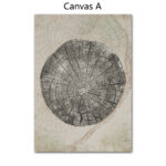 OfficeBedroom Decor Frameless Canvas Print Poster - Image 2