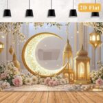Moon Backdrop Hanging Decor For Wall Decoration - Image 4