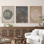 OfficeBedroom Decor Frameless Canvas Print Poster - Image 5