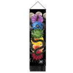 Decorative Hanging Paintings Printed Home Decor Wall Hangings Tassel Tapestries - Image 7