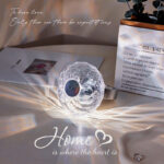 Diamond Ring Projector Lamp Decor Small Night Lamp Ambient Night Light Creative Dimmable Home Bedroom Decoration - Image 2